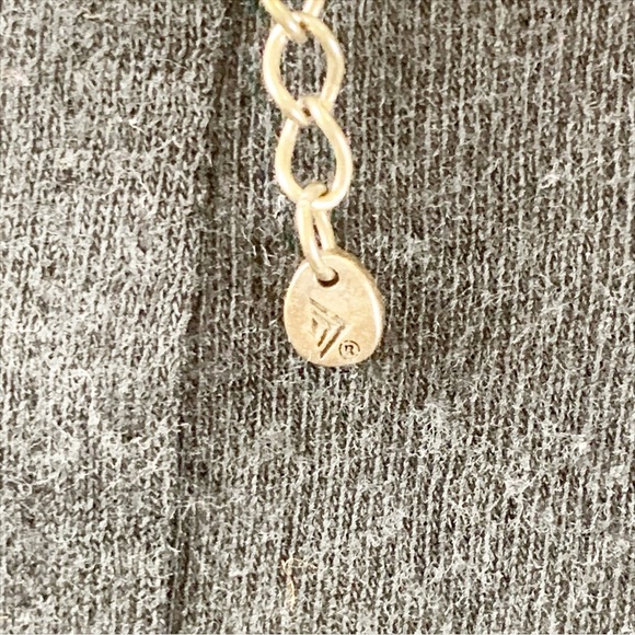 ✨Silpada Vintage-Style Double Strand Necklace-Faux Pearl Discs+Enamel Pendant✨ - Picture 4 of 4